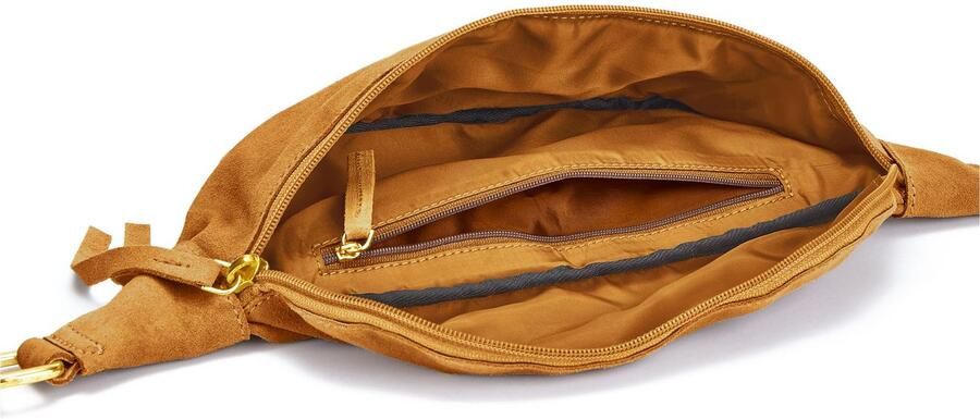 Elbsand Buiktasje Schoudertas van leer borsttas schoudertas crossbody bag - Foto 4