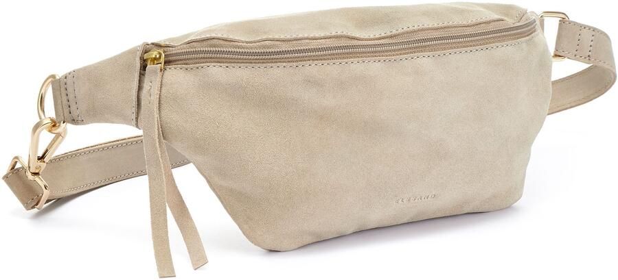 Elbsand Buiktasje Schoudertas van leer borsttas schoudertas crossbody bag - Foto 4