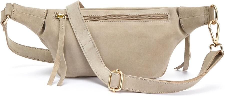 Elbsand Buiktasje Schoudertas van leer borsttas schoudertas crossbody bag - Foto 2