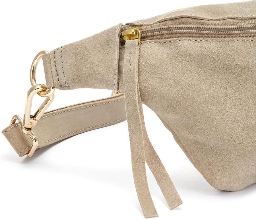 Elbsand Buiktasje Schoudertas van leer borsttas schoudertas crossbody bag