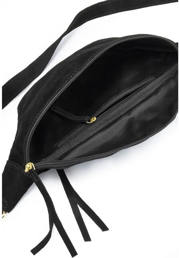 Elbsand Buiktasje Schoudertas van leer borsttas schoudertas crossbody bag