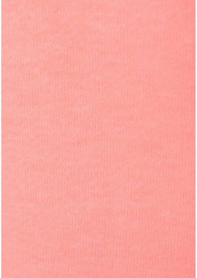 Elbsand Capuchonsweatvest Kelda met logo-print en zakken casual jack sportief-casual