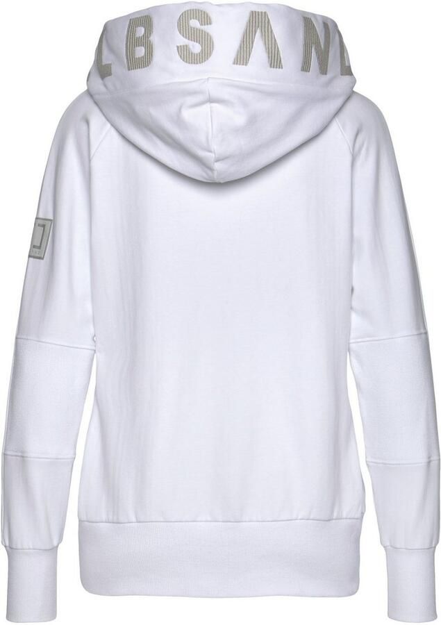 Elbsand Capuchonsweatvest Kelda met logo-print en zakken casual jack sportief-casual - Foto 2