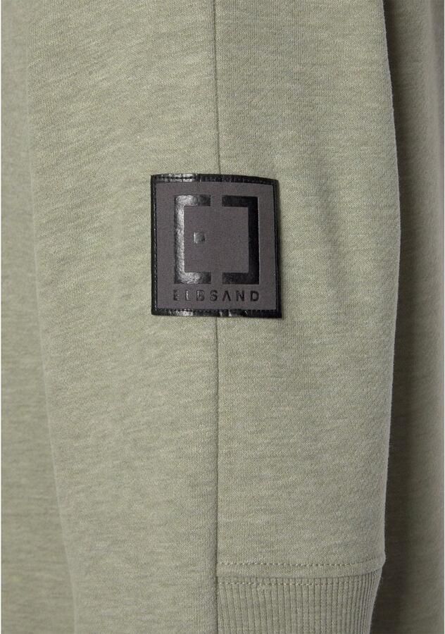 Elbsand Capuchonsweatvest Kelina met logo-borduurwerk op de capuchon comfortabele vrijetijdjack met zakken - Foto 4