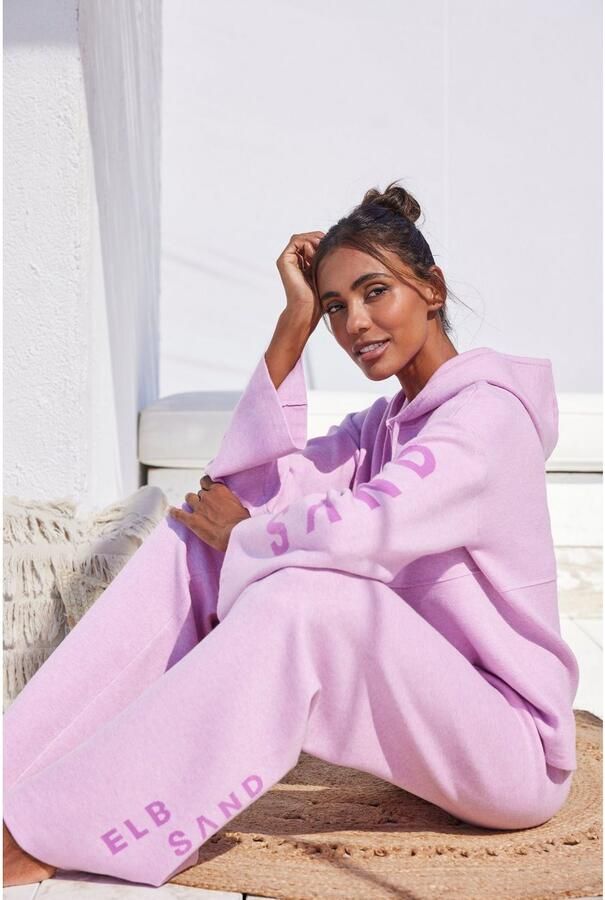Elbsand Capuchontrui Hoodie met geborduurd logo loungewear - Foto 7