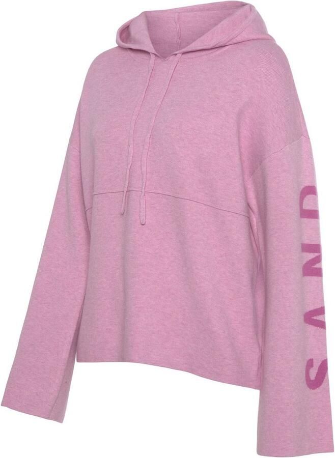 Elbsand Capuchontrui Hoodie met geborduurd logo loungewear - Foto 3