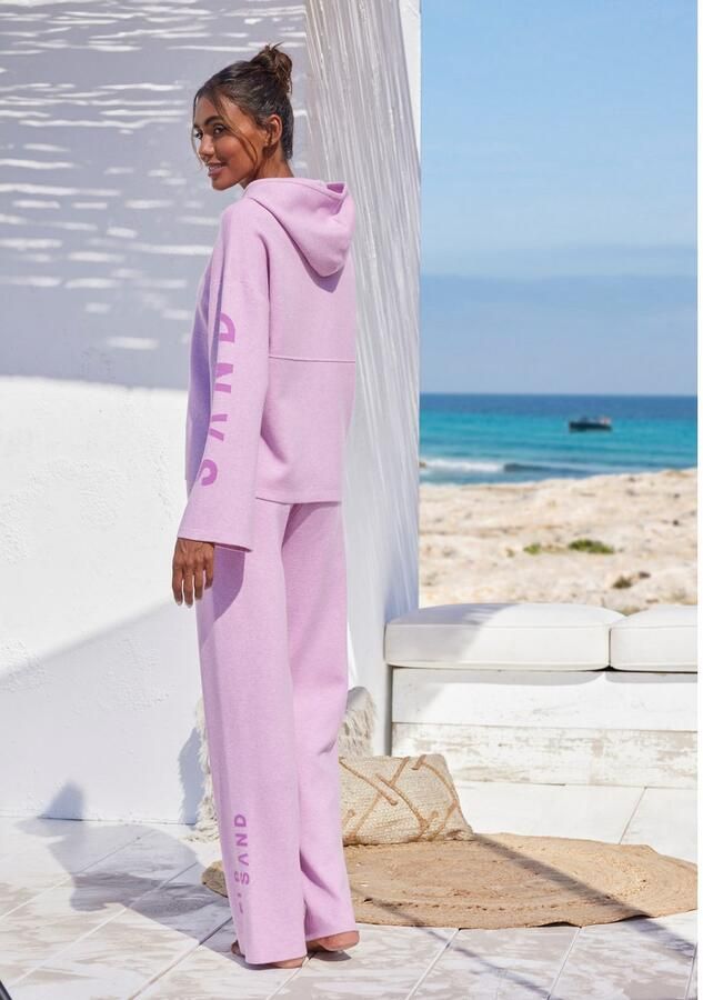 Elbsand Capuchontrui Hoodie met geborduurd logo loungewear - Foto 6