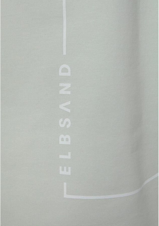 Elbsand Hoodie Catia kortarm hoodie met logo-opdruk achter - Foto 3