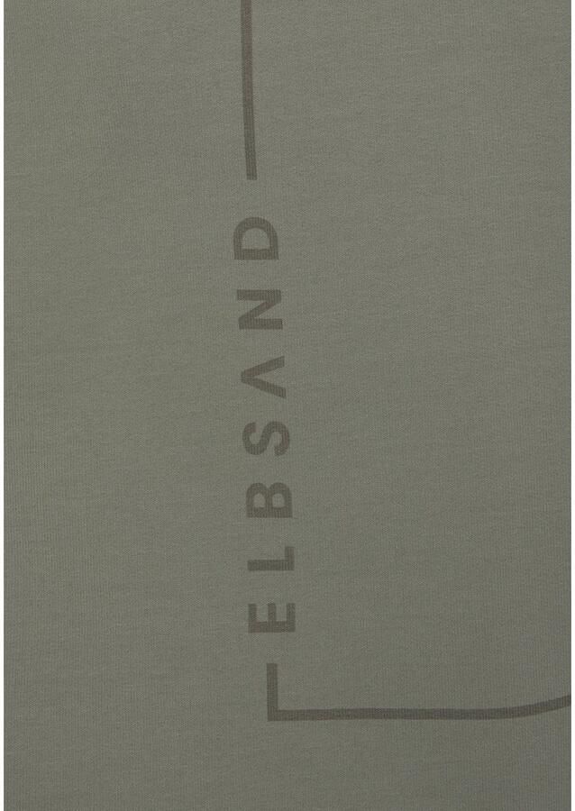 Elbsand Hoodie Catia kortarm hoodie met logo-opdruk achter - Foto 2