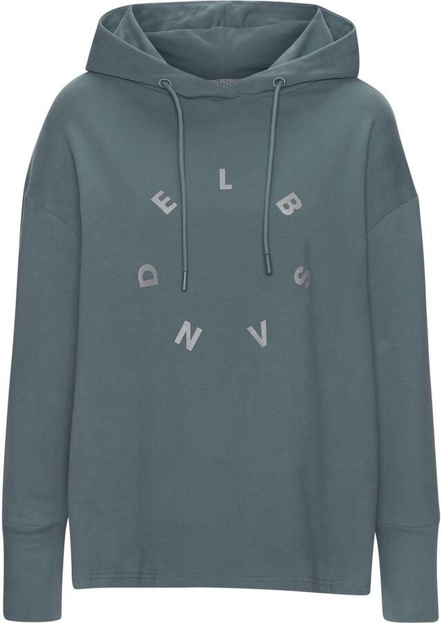 Elbsand Hoodie Darisa met logoprint voor hoodie sportief-casual - Foto 3