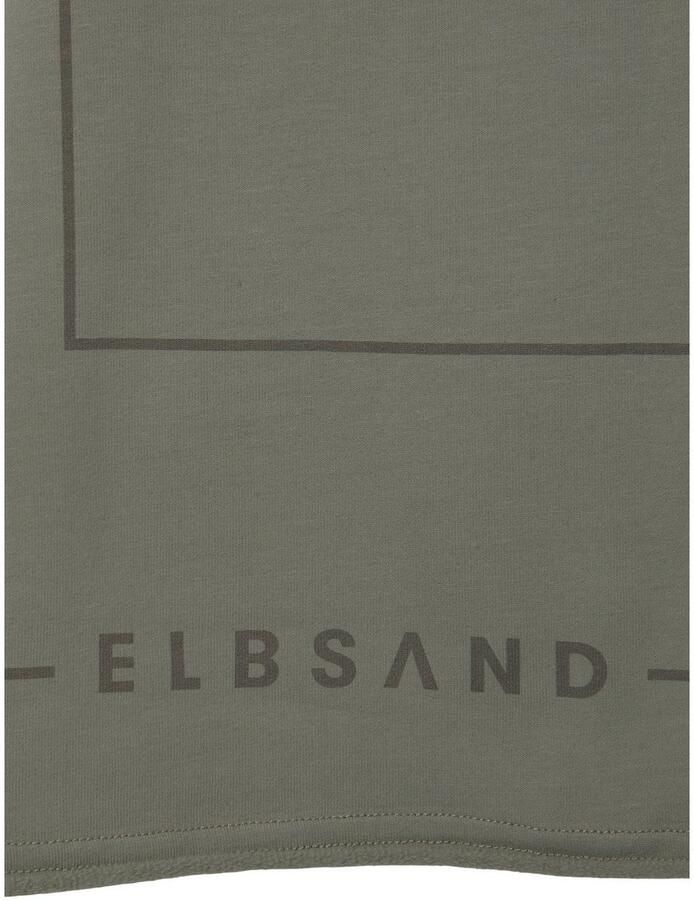 Elbsand Hoodie Dea hoodie met logo-opdruk aan de voorkant