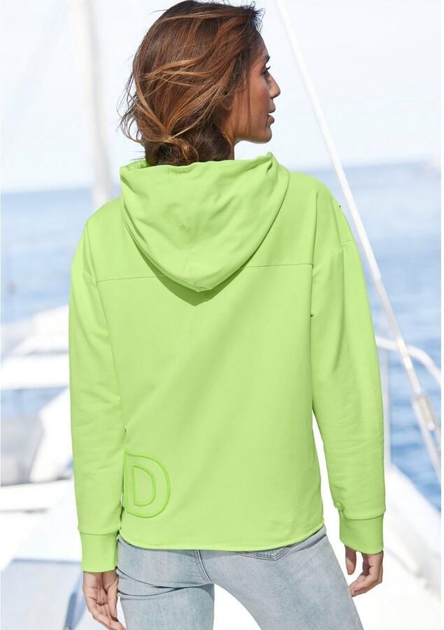 Elbsand Hoodie ELGIN met logo-borduurwerk losse hoodie van elastische katoen - Foto 5