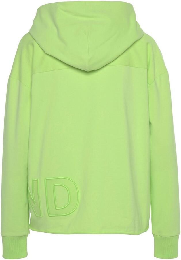 Elbsand Hoodie ELGIN met logo-borduurwerk losse hoodie van elastische katoen - Foto 8