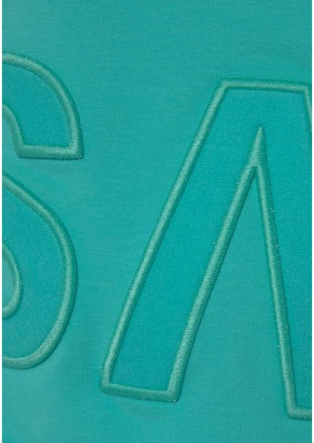 Elbsand Hoodie ELGIN met logo-borduurwerk losse hoodie van elastische katoen - Foto 6