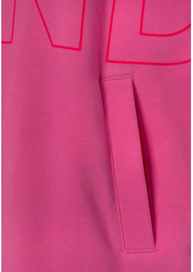 Elbsand Hoodie Lioba in oversized-fit hoodie met zak en logoprint aan de voorkant - Foto 2