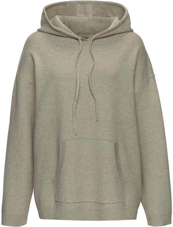 Elbsand Hoodie van hoogwaardige brei