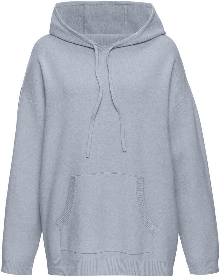 Elbsand Hoodie van hoogwaardige brei