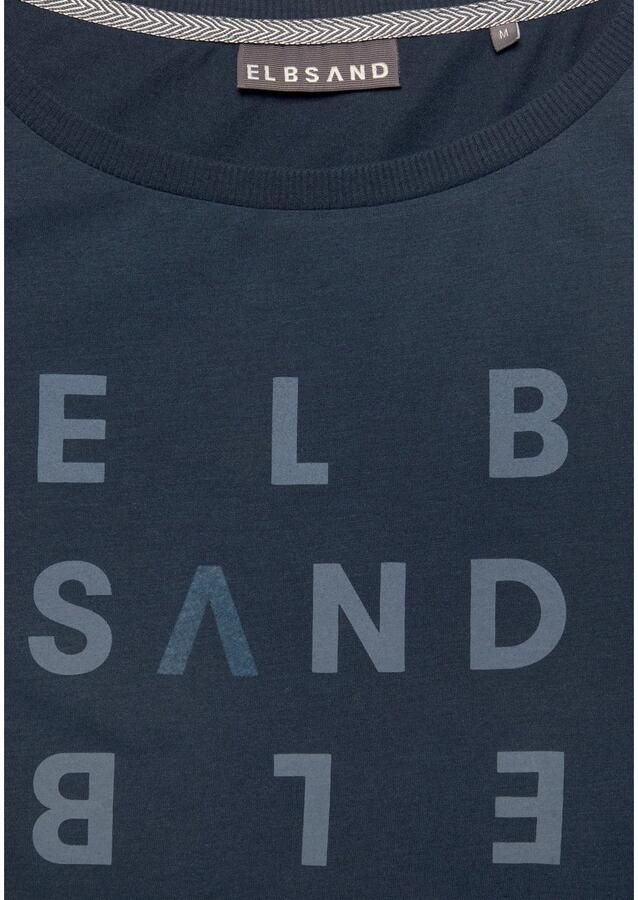 Elbsand Longsleeve Ingiara met logoprint op de voorkant shirt met lange mouwen sportief-casual - Foto 4