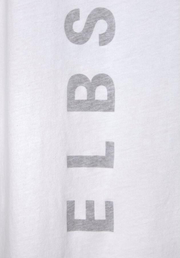 Elbsand Longsleeve TINNA met logoprint op de rug shirt met lange mouwen van een katoenmix sportief-casual - Foto 7