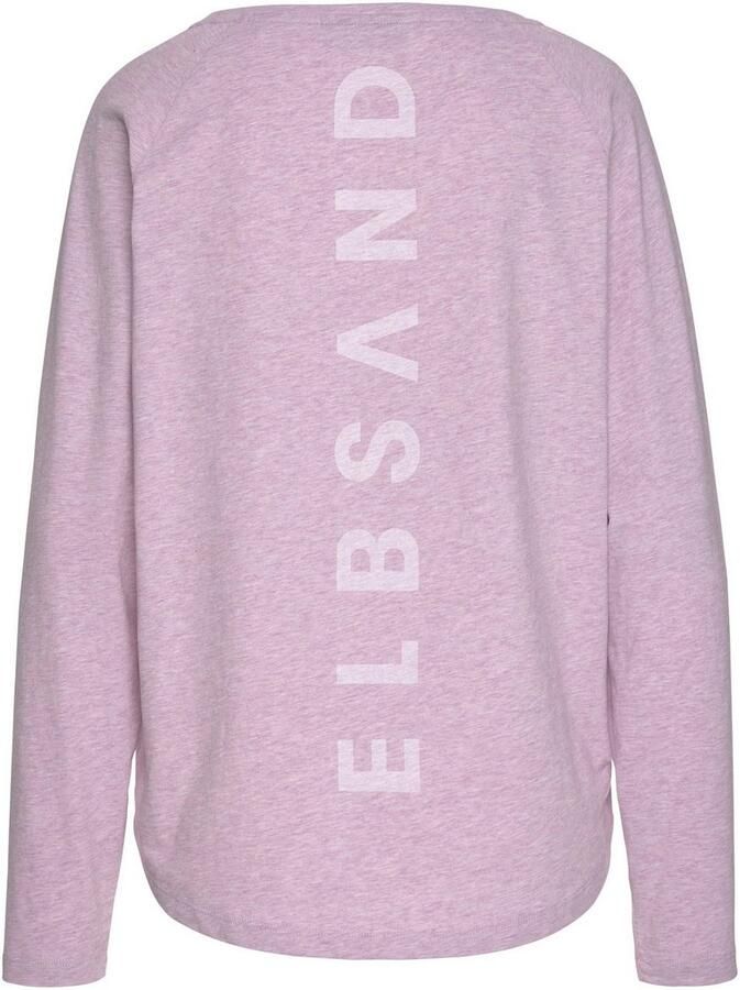 Elbsand Longsleeve Tira met logoprint op de rug shirt met lange mouwen sportief-casual - Foto 8