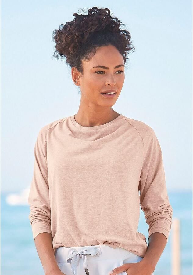 Elbsand Longsleeve Tira met logoprint op de rug shirt met lange mouwen sportief-casual - Foto 7