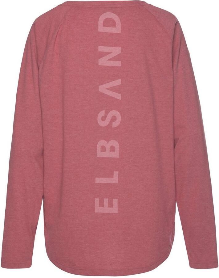 Elbsand Longsleeve Tira met logoprint op de rug shirt met lange mouwen sportief-casual - Foto 7