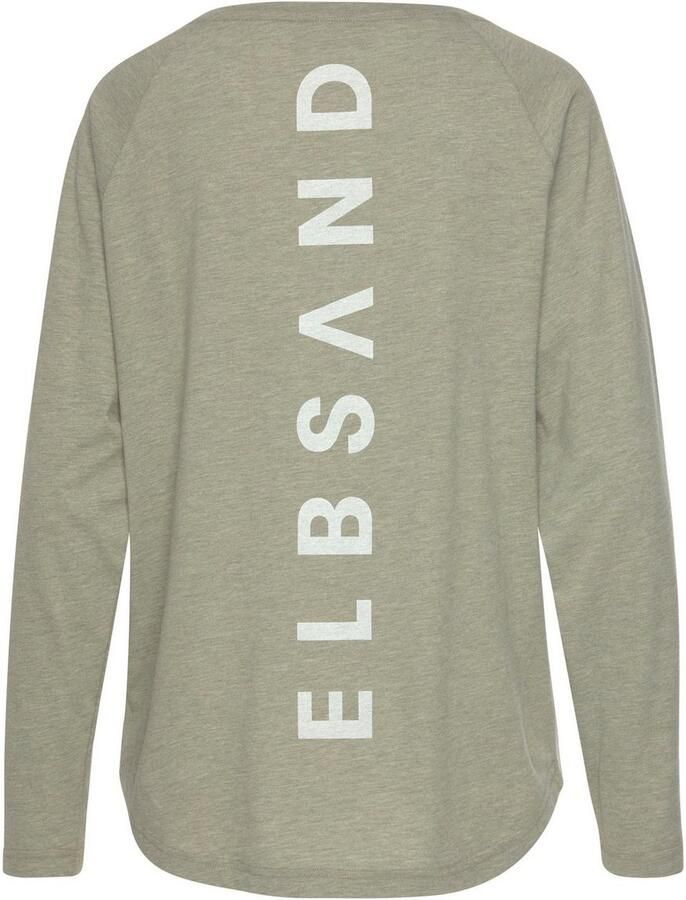 Elbsand Longsleeve Tira met logoprint op de rug shirt met lange mouwen sportief-casual - Foto 10
