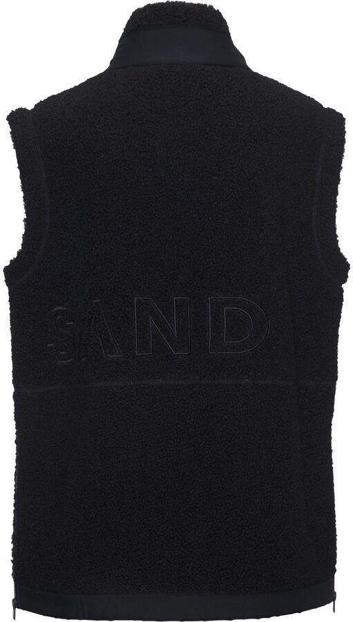 Elbsand Mouwloos fleecevest met zijdelingse ritssluitingen en hoge kraag - Foto 5