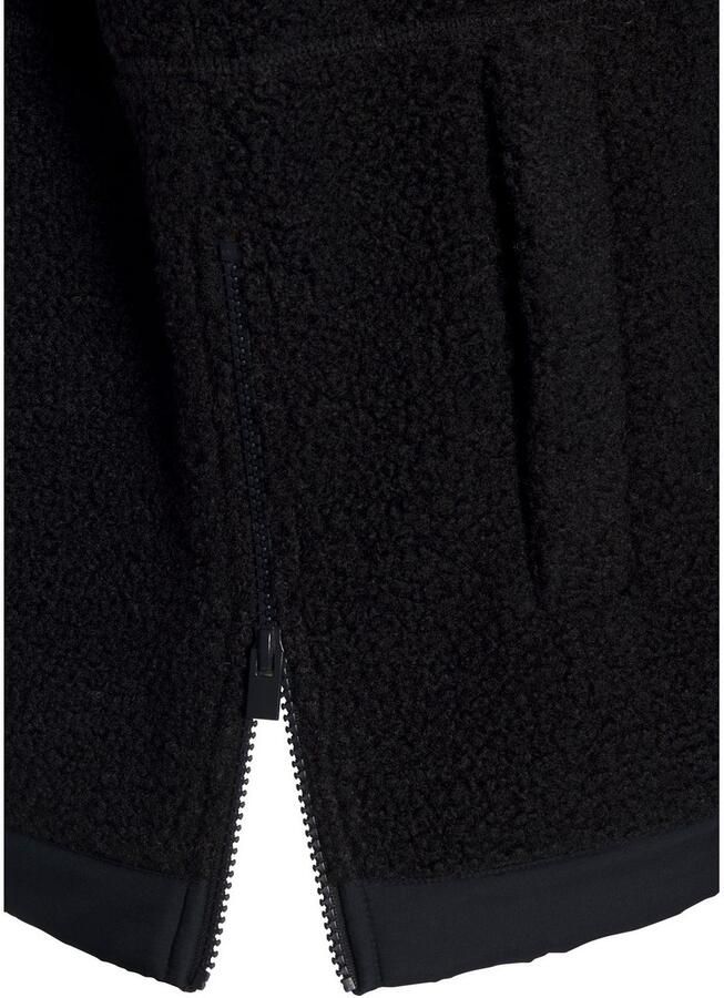 Elbsand Mouwloos fleecevest met zijdelingse ritssluitingen en hoge kraag