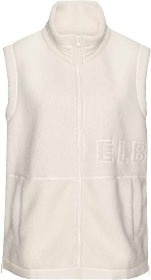 Elbsand Mouwloos fleecevest met zijdelingse ritssluitingen en hoge kraag - Foto 8