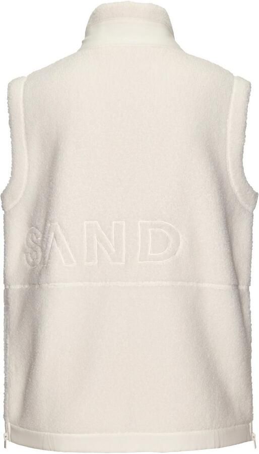 Elbsand Mouwloos fleecevest met zijdelingse ritssluitingen en hoge kraag - Foto 7