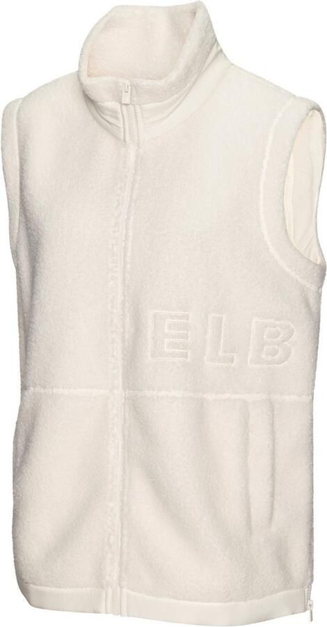 Elbsand Mouwloos fleecevest met zijdelingse ritssluitingen en hoge kraag - Foto 9