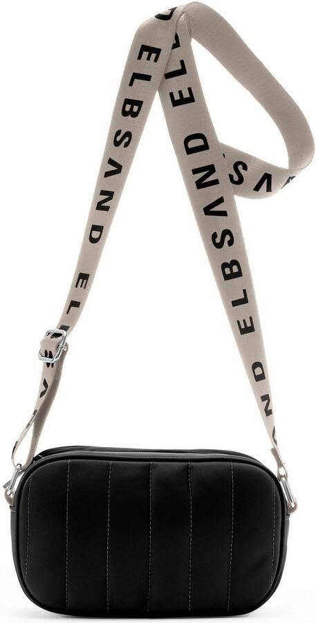 Elbsand Schoudertas Minibag Handtas met stiksels crossbody tas VEGAN - Foto 4