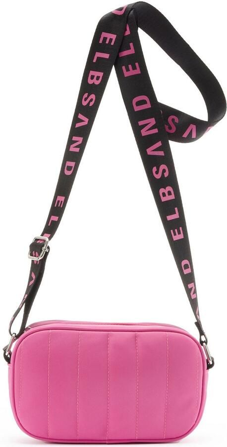 Elbsand Schoudertas Minibag Handtas met stiksels crossbody tas VEGAN - Foto 2