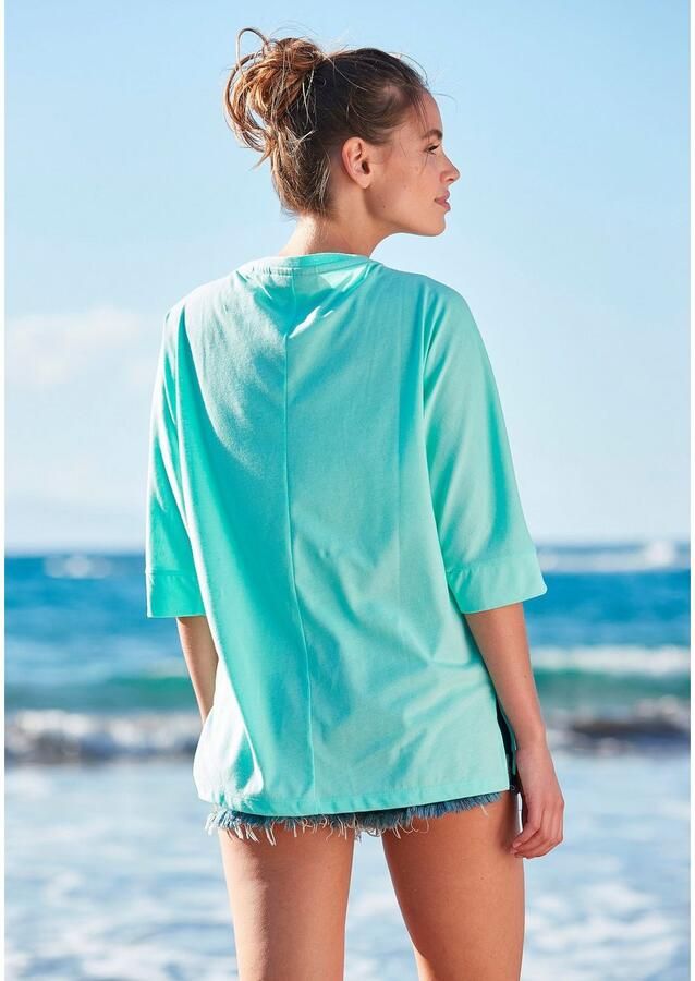 Elbsand Shirt met 3 4-mouwen IDUNA gemaakt van een katoenmix losse pasvorm sportief-casual - Foto 2