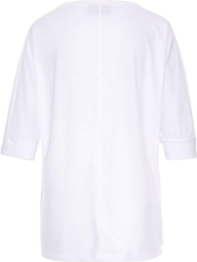 Elbsand Shirt met 3 4-mouwen IDUNA met logoprint katoenmix losse pasvorm - Foto 2