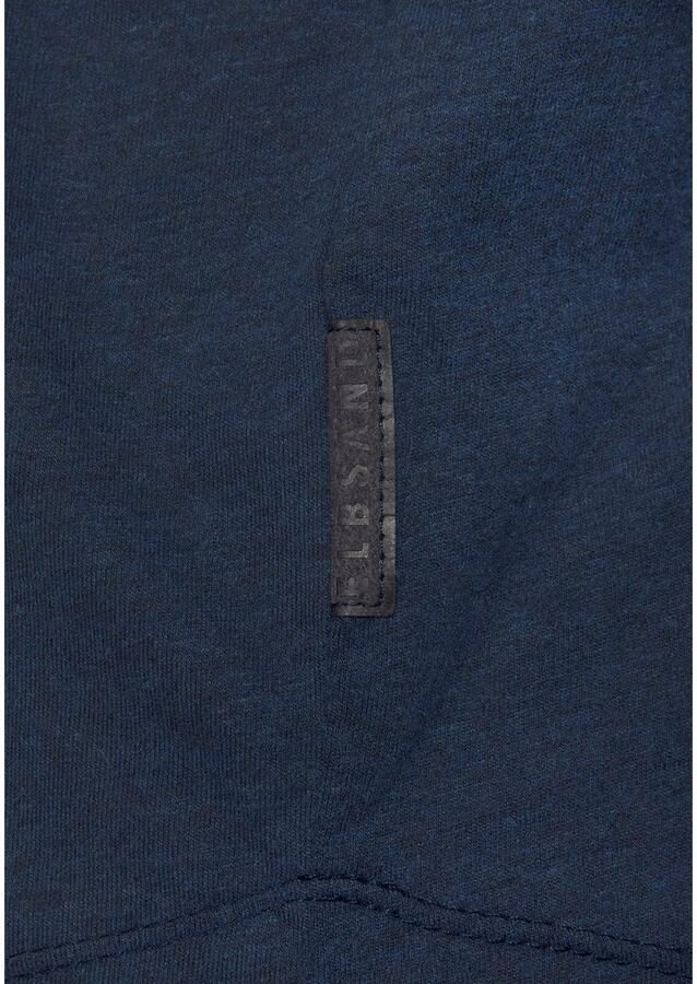 Elbsand Shirt met lange mouwen Niola met grote print op de voorkant longsleeve van katoenmix sportief-casual - Foto 3