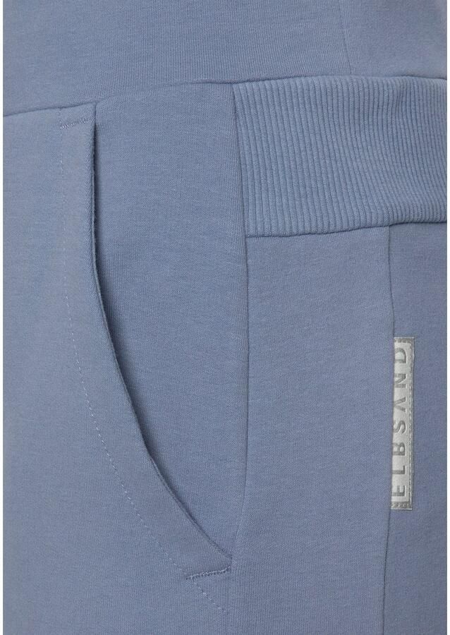 Elbsand Sweatbroek Brinja met logoprint op de tailleband en zakken joggingbroek loungebroek - Foto 3