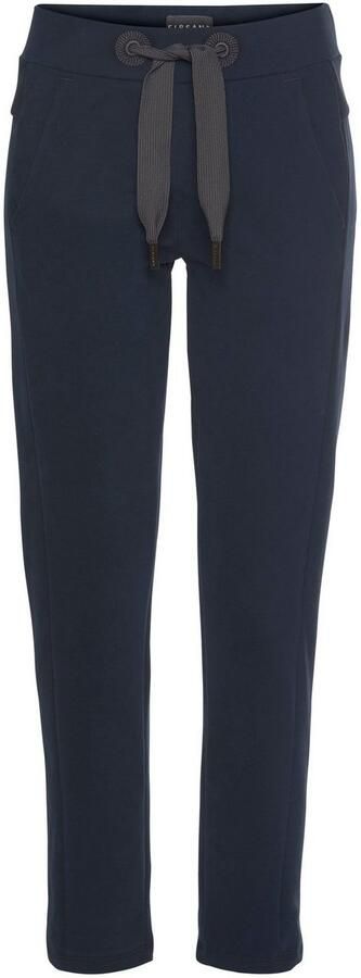 Elbsand Sweatbroek Brinja met logoprint op de tailleband en zakken joggingbroek loungebroek - Foto 7