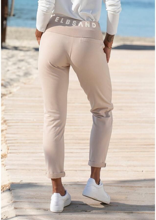 Elbsand Sweatbroek Brinja met zakken en brede trekkoorden joggingbroek casual pasvorm - Foto 2