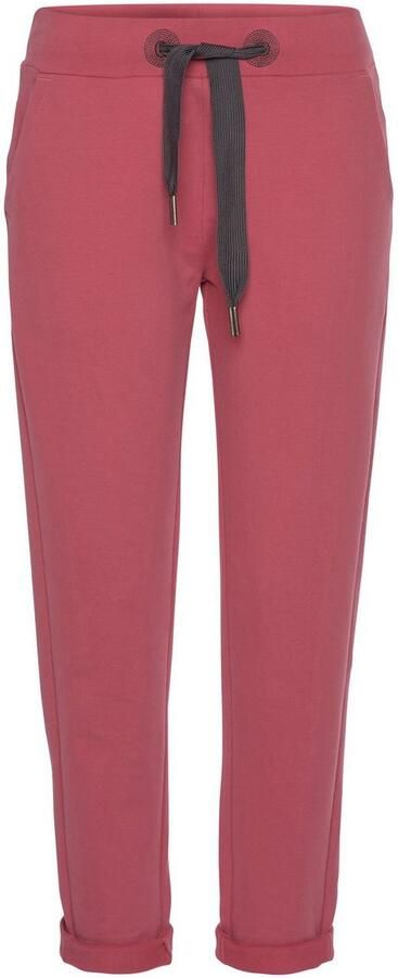 Elbsand Sweatbroek Brinja met zakken en brede trekkoorden joggingbroek casual pasvorm - Foto 6