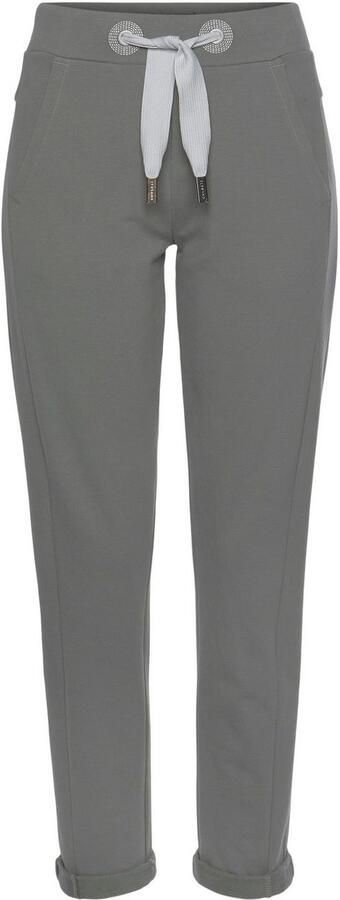 Elbsand Sweatbroek Brinja met zakken en brede trekkoorden joggingbroek casual pasvorm - Foto 6