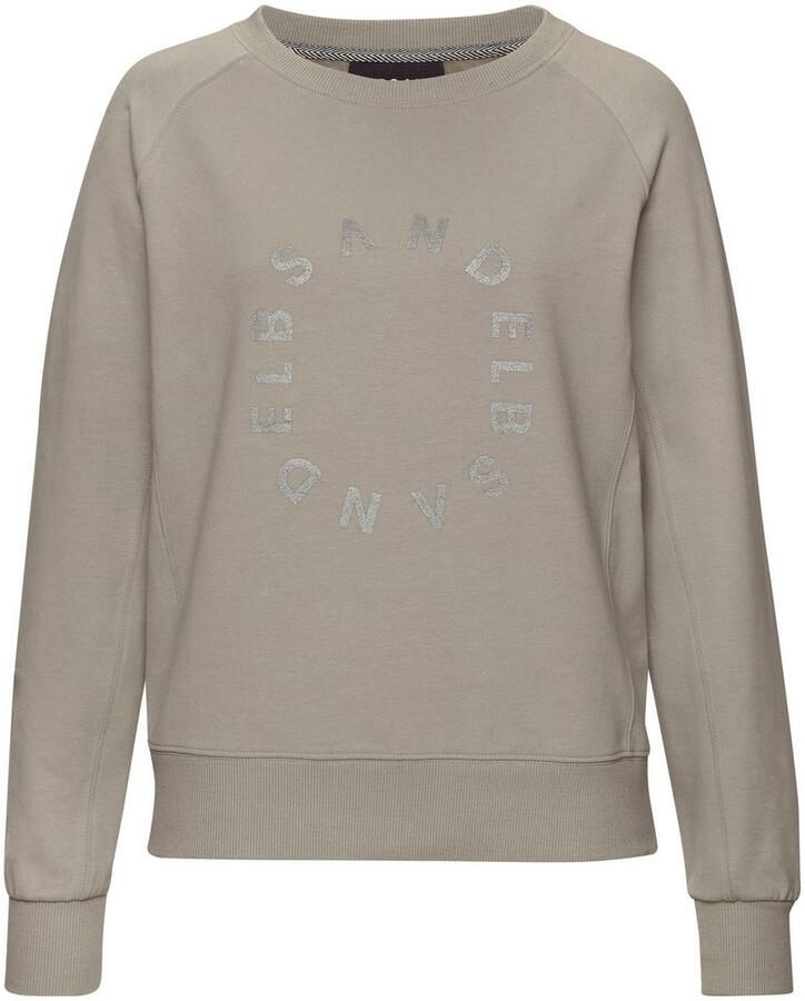 Elbsand Sweatshirt met frontprint ronde hals printpullover casual-sportief - Foto 6