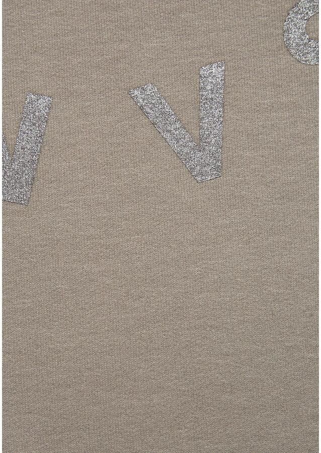 Elbsand Sweatshirt met frontprint ronde hals printpullover casual-sportief