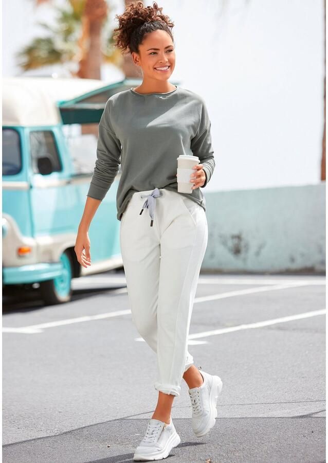 Elbsand Sweatshirt Raina met logoprint op de rug sportief-casual - Foto 2