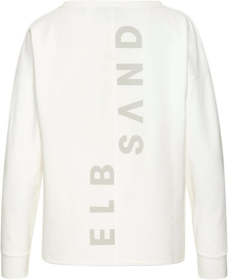 Elbsand Sweatshirt Raina met logoprint op de rug sportief-casual - Foto 2