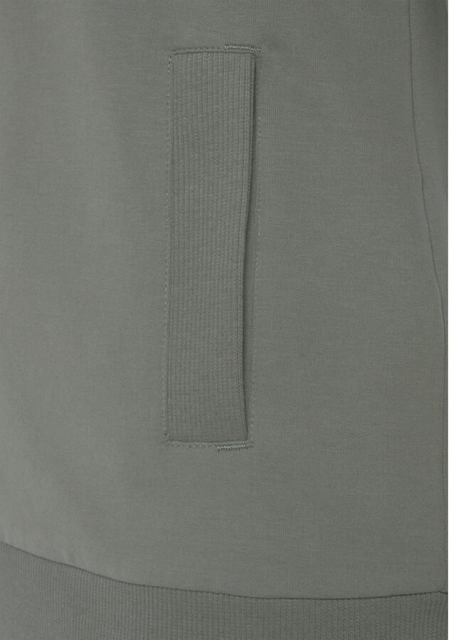 Elbsand Sweatvest Alvis met logoprint op de kraag comfortabele vrijetijdjack - Foto 3