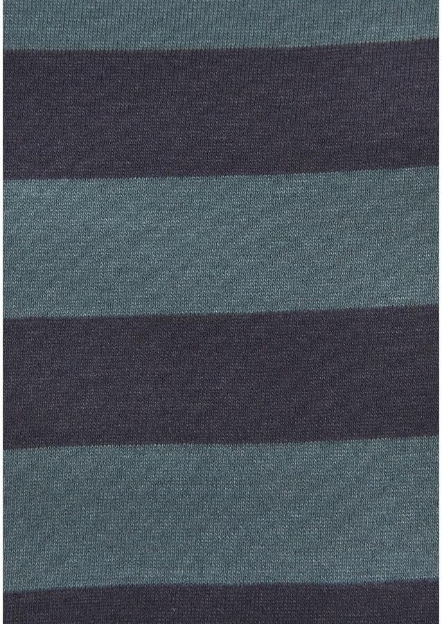 Elbsand T-shirt Calisa met streeppatroon sportief shirt met korte mouwen van katoenmix - Foto 2