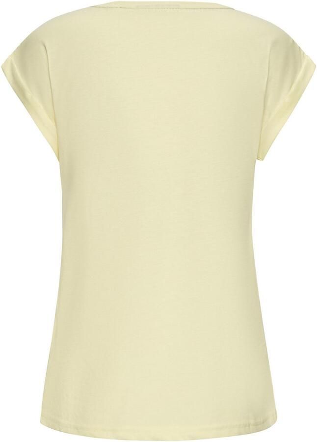 Elbsand T-shirt Eldis met logoprint korte mouwen shirt van katoenmix sportief-casual - Foto 2