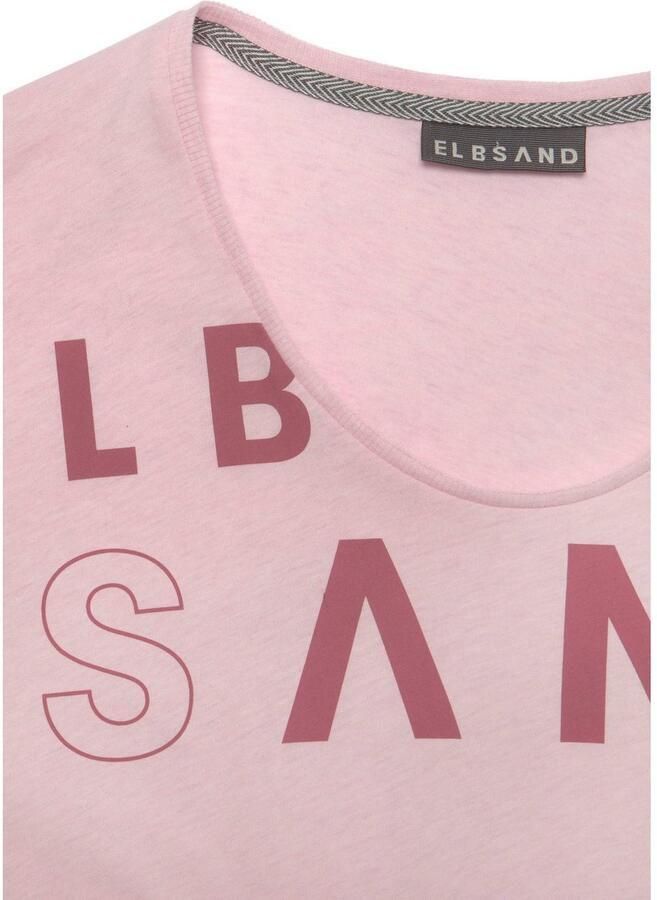 Elbsand T-shirt gemaakt van zachte jersey shirt met korte mouwen sportief en comfortabel - Foto 2